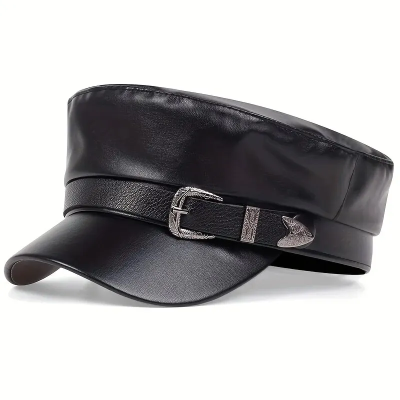 Leather Work Hat - Cappelli da Marinaio in Pelle con