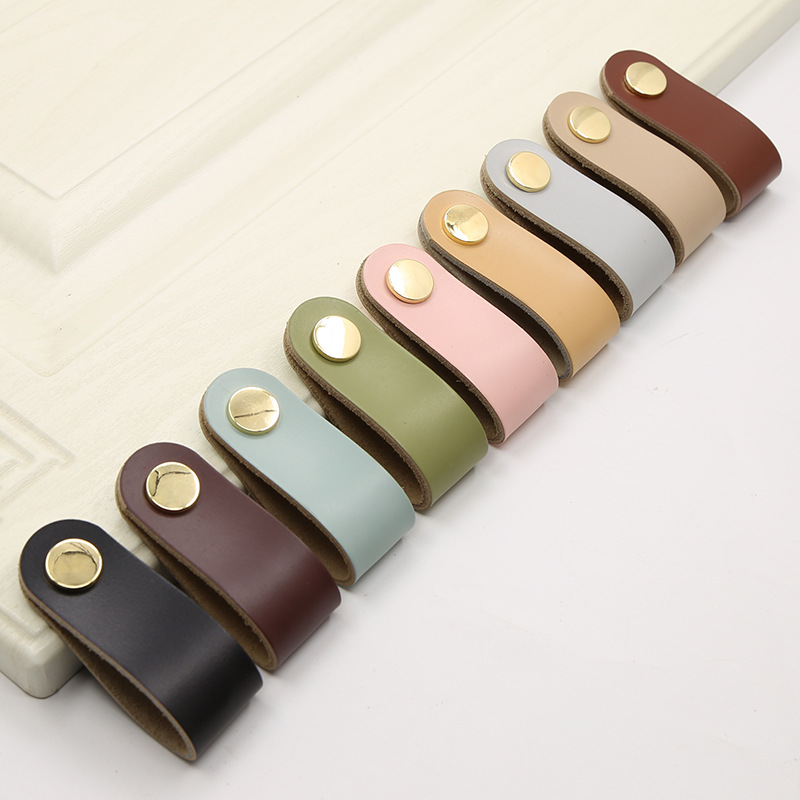 Leatherwork Hardware - Maniglia per Mobili in Stile Nordico,