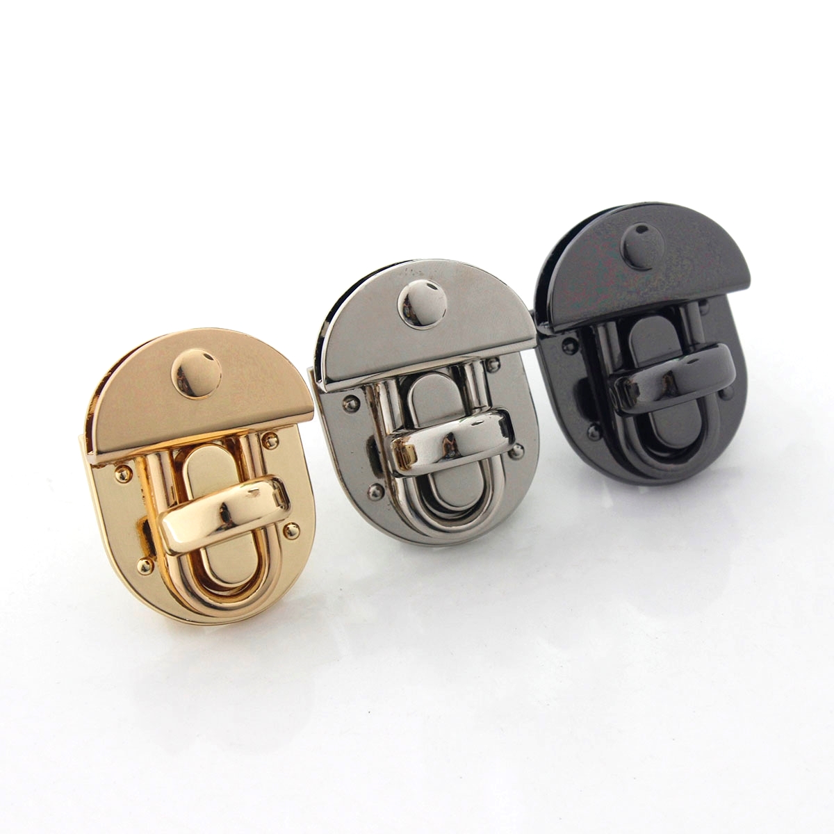 Leatherwork Hardware - 1 Pezzo Chiusura a Girello in