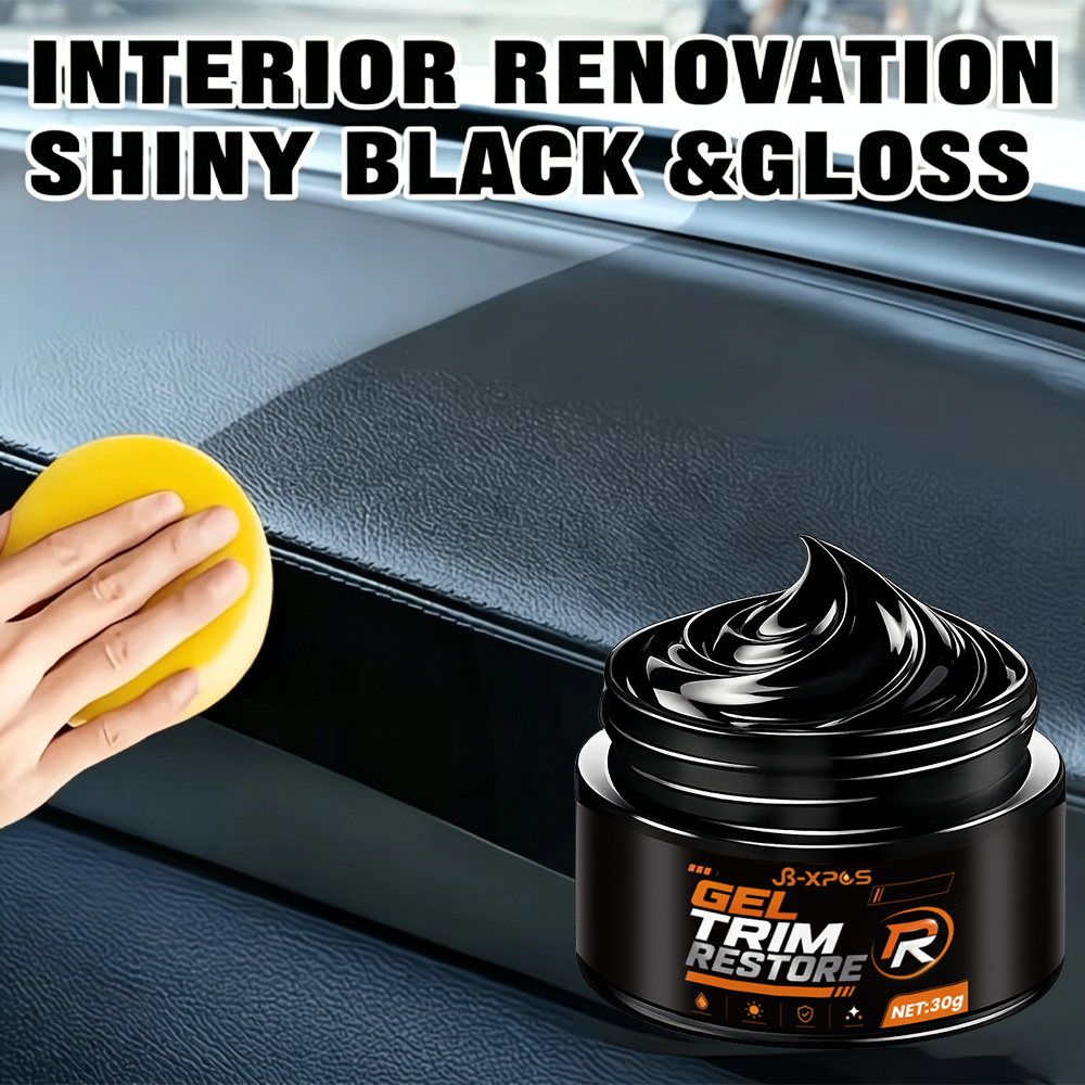 Leather Dye Finish - Pasta Ripristinante per Plastica e Pelle