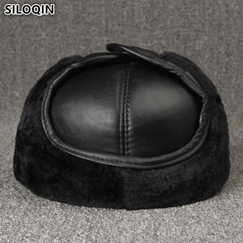 Leather Work Hat - Cappelli in Vera Pelle, Caldi per