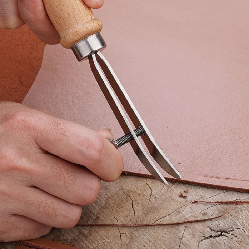 Creaser per bordi in pelle reg - Groover Stitching Tool recensione e prezzo