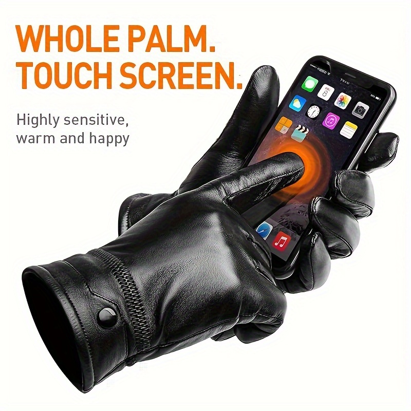 BISON DENIM Guanti da uomo in  - Leather Work Winter Gloves recensione e prezzo