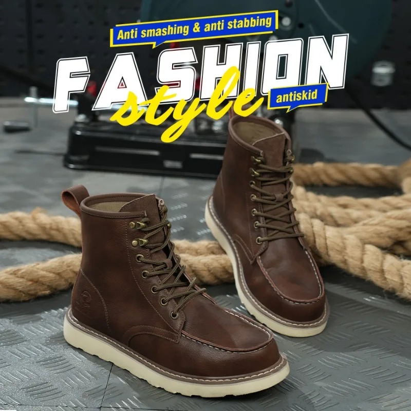 Scarpe di protezione del lavor - Leather Work Hat recensione e prezzo