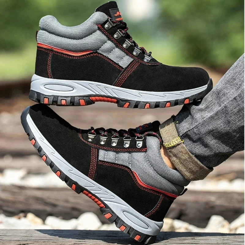 Stivali antinfortunistici da u - Leather Work Flats recensione e prezzo