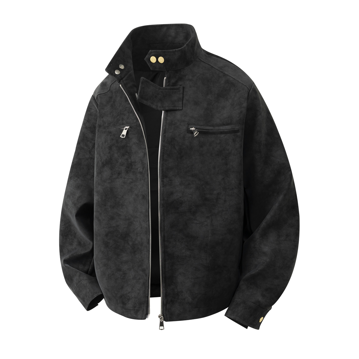 Giacca in Pelle PU Tie-Dye di  - Leather Dye Finish recensione e prezzo