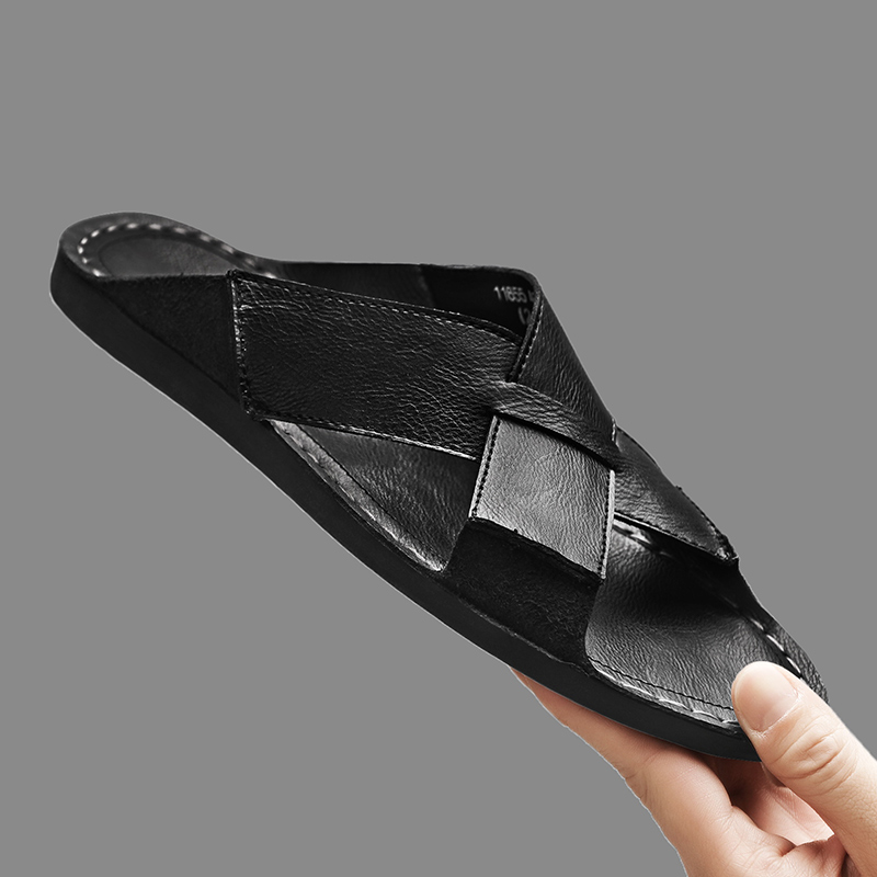 Pantofole da uomo in vera pell - Leather Work Flats recensione e prezzo