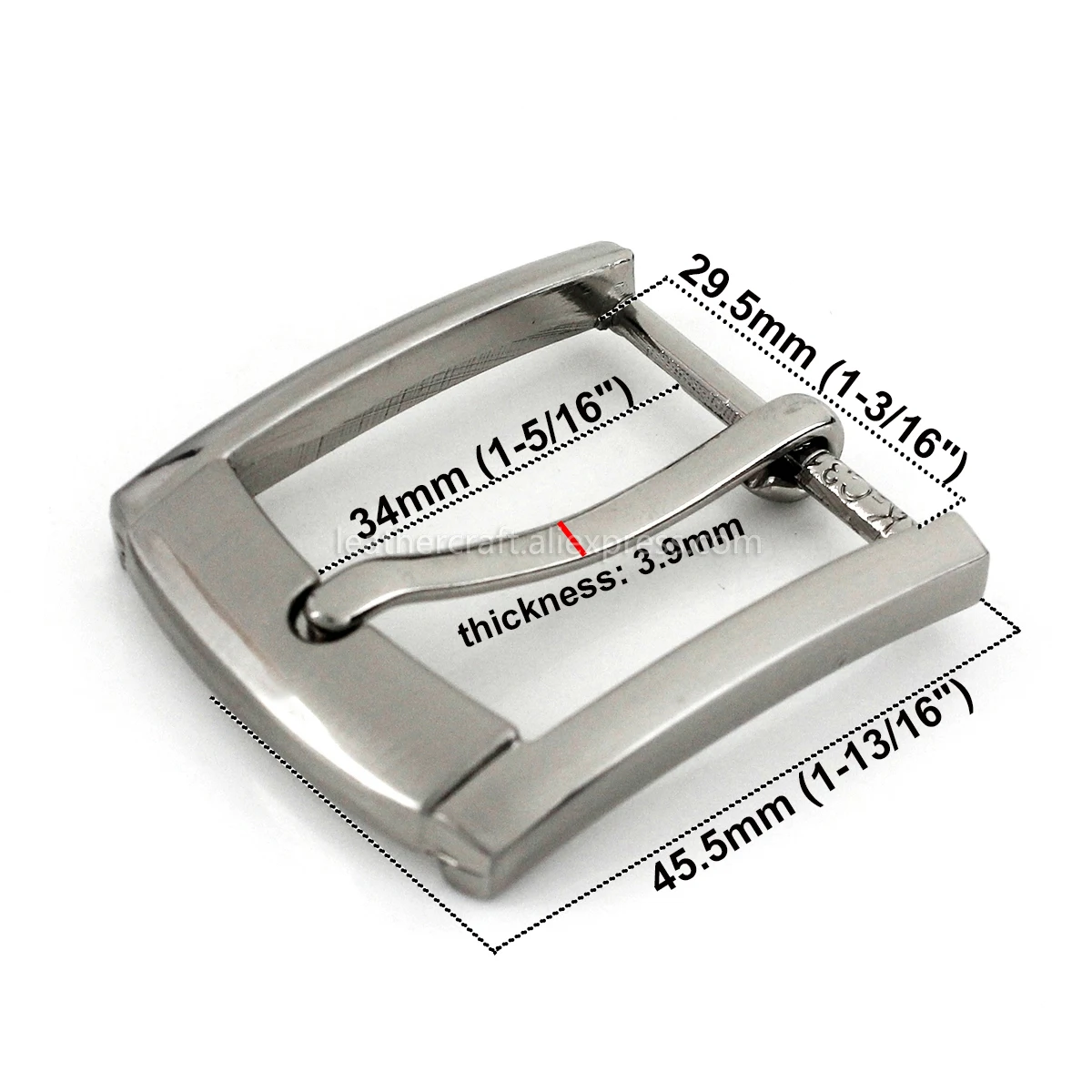 1 pezzo 30mm fibbia per cintur - Leatherwork Hardware recensione e prezzo