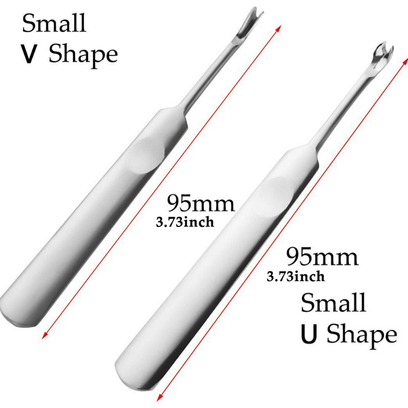 4 pezzi U + V cucitura in pell - Groover Stitching Tool recensione e prezzo