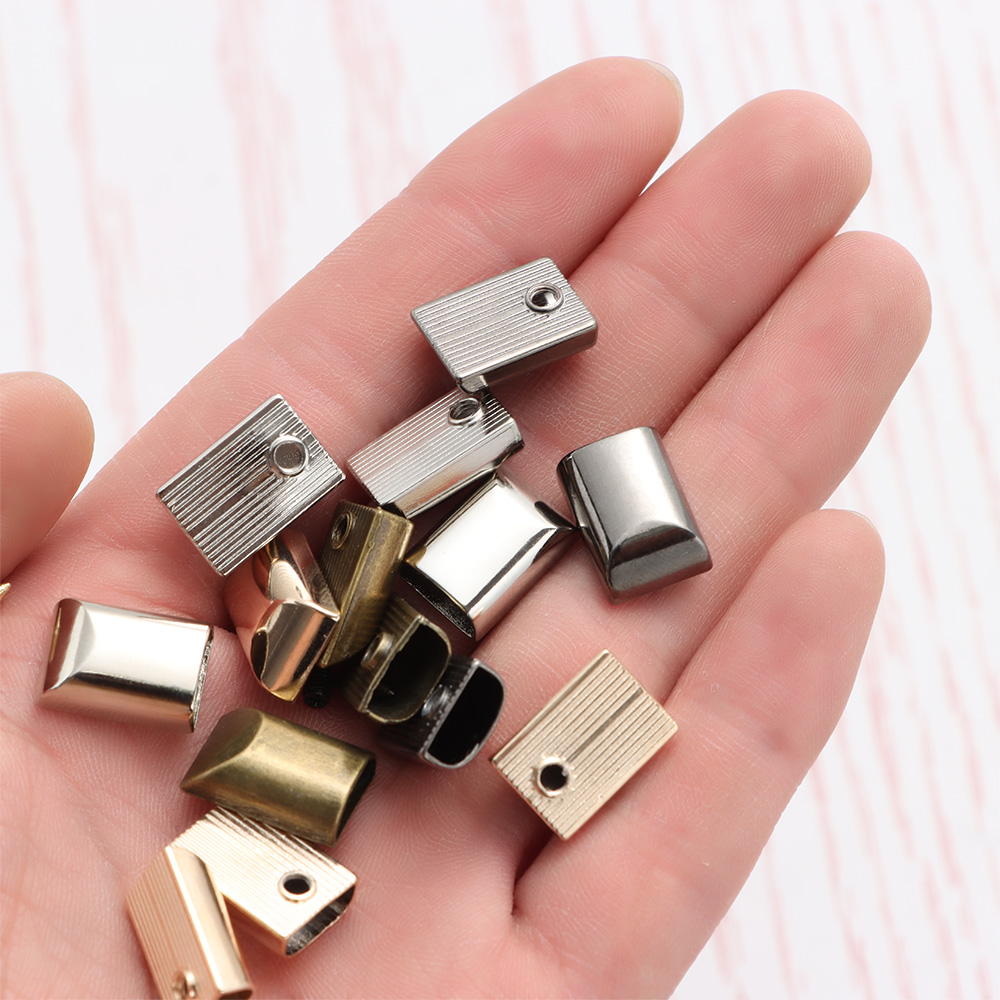 10 pezzi fermacorda in metallo - Leatherwork Hardware recensione e prezzo