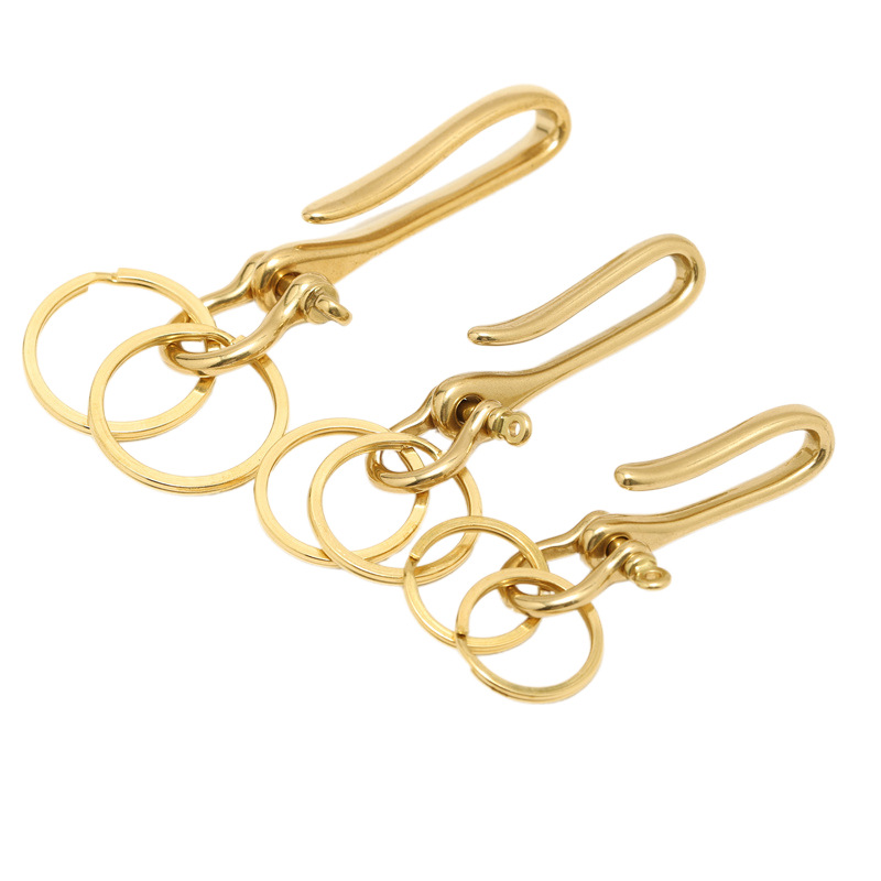 Gancio in stoffa in ottone Chi - Leatherwork Hardware recensione e prezzo