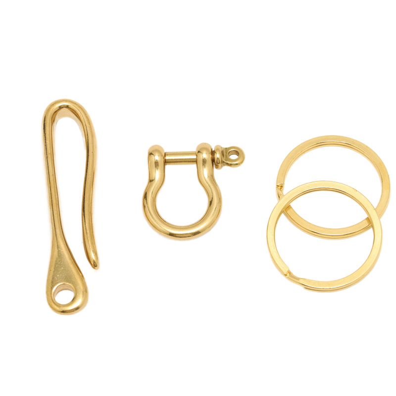 Gancio in stoffa in ottone Chi - Leatherwork Hardware recensione e prezzo