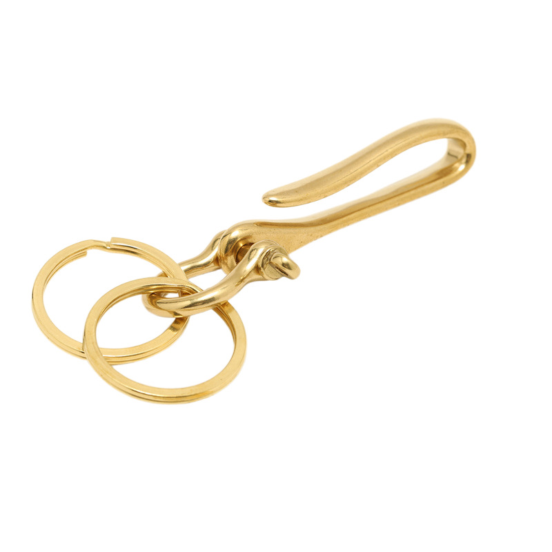 Gancio in stoffa in ottone Chi - Leatherwork Hardware recensione e prezzo