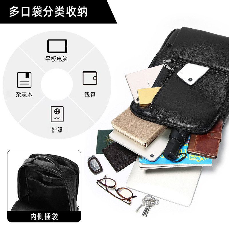 Zaino da lavoro in vera pelle  - Leather Work Rucksack Mens recensione e prezzo