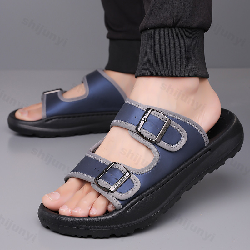 Pantofole da uomo 2025 Sandali - Leather Work Flats recensione e prezzo