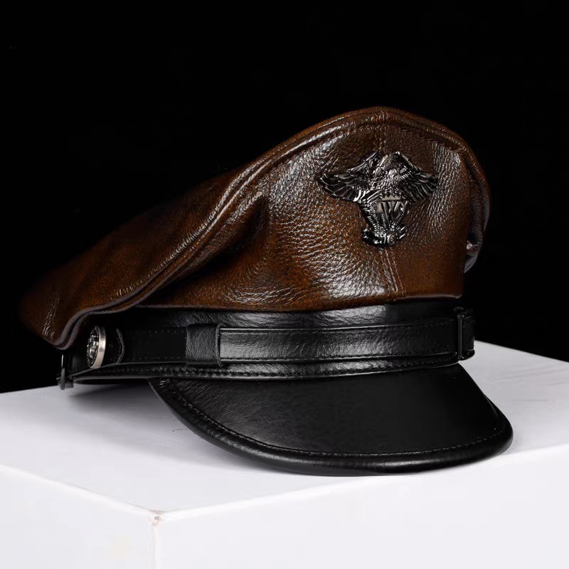 2025 Berretti militari tedesch - Leather Work Hat recensione e prezzo