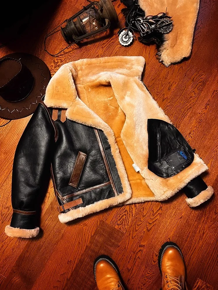 LNY! Alta qualità. Giacca di p - Leather Work Jacket recensione e prezzo