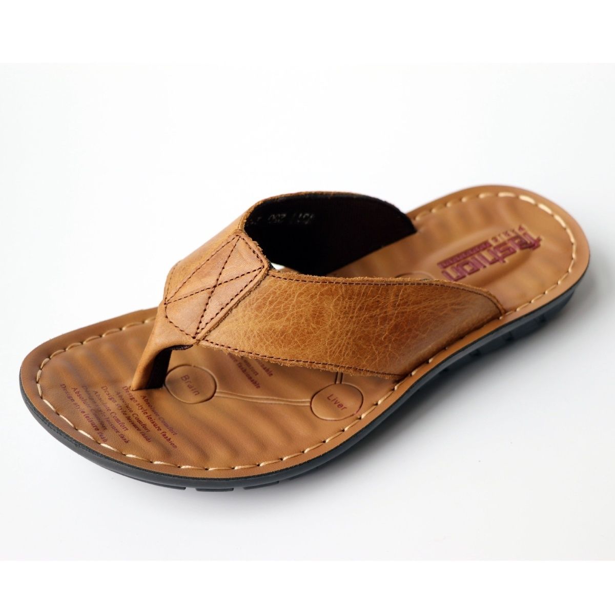 Scarpe estive da uomo Ciabatte - Leather Work Flats recensione e prezzo
