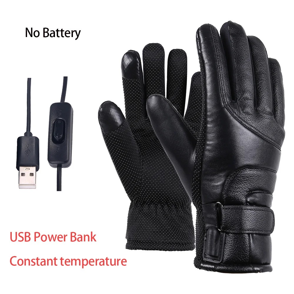 Guanti da Sci Riscaldati Elett - Leather Work Winter Gloves recensione e prezzo