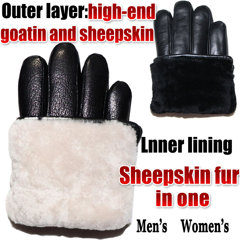Pelle di daino da uomo e da do - Leather Work Winter Gloves recensione e prezzo