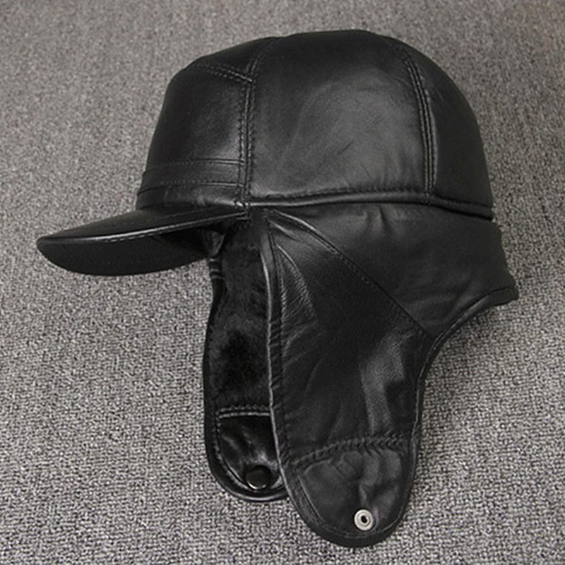 Cappelli in Vera Pelle, Caldi  - Leather Work Hat recensione e prezzo