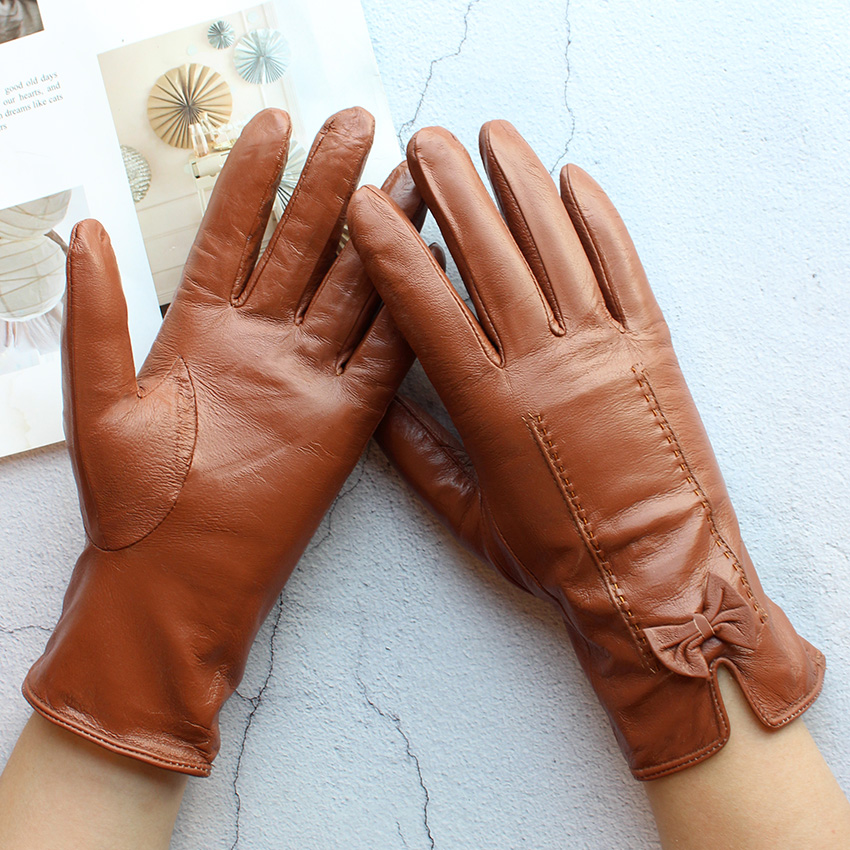 Guanti in pelle colorata moda  - Leather Work Winter Gloves recensione e prezzo