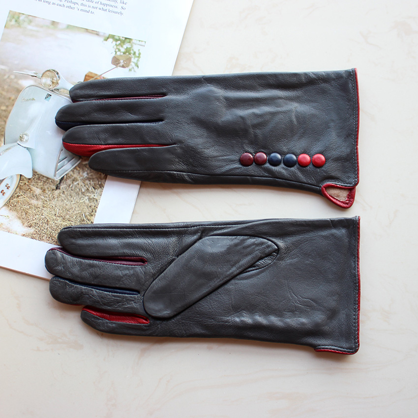 Guanti in pelle colorata moda  - Leather Work Winter Gloves recensione e prezzo