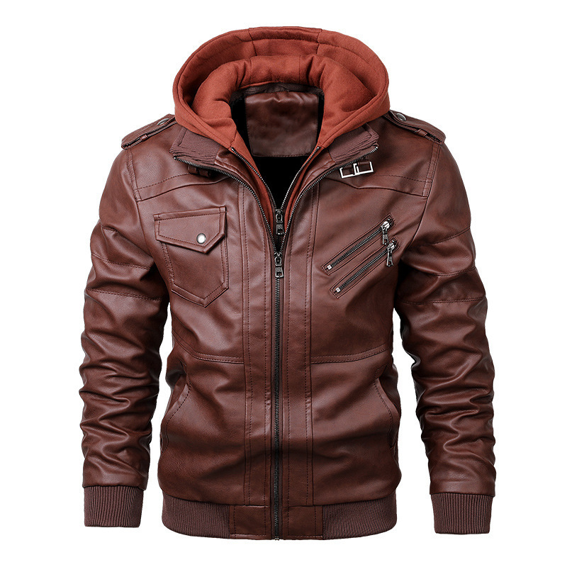 Giacca in pelle finta in due p - Leather Work Hat recensione e prezzo