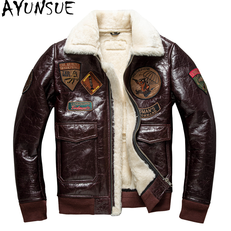 AYUNSUE Giacca invernale in pe - Leather Work Jacket recensione e prezzo