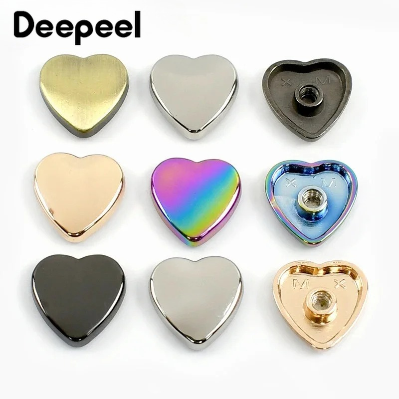 20/30 Pezzi Borchie a Cuore in - Leatherwork Hardware recensione e prezzo